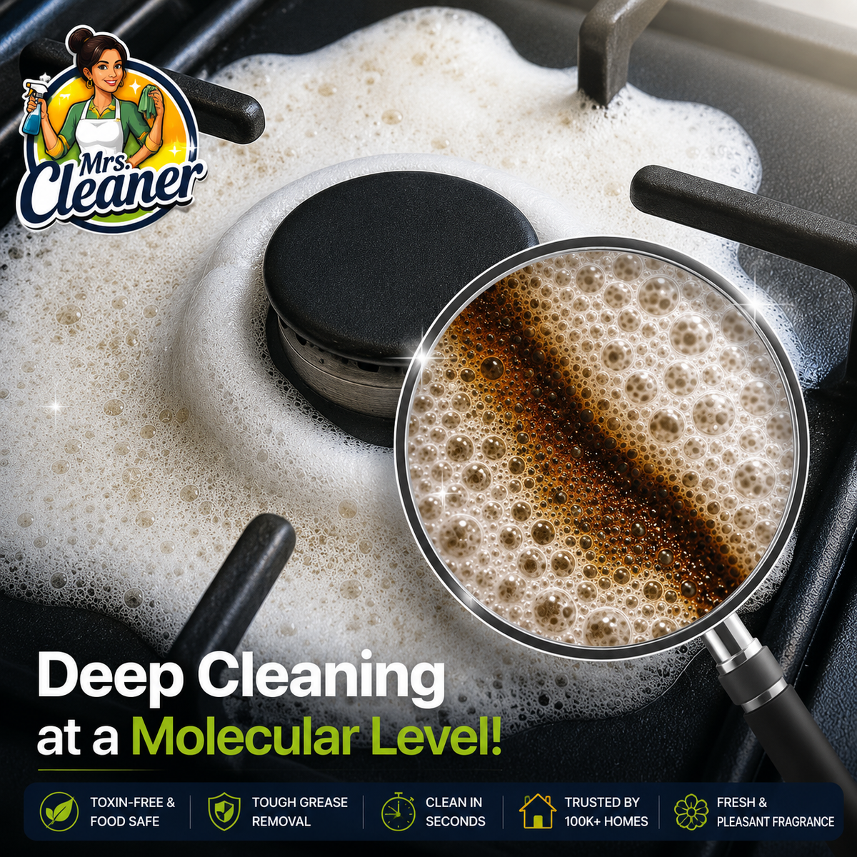Mrs. Cleaner Kitchen Cleaner - BUY 1 GET 1 *FREE*