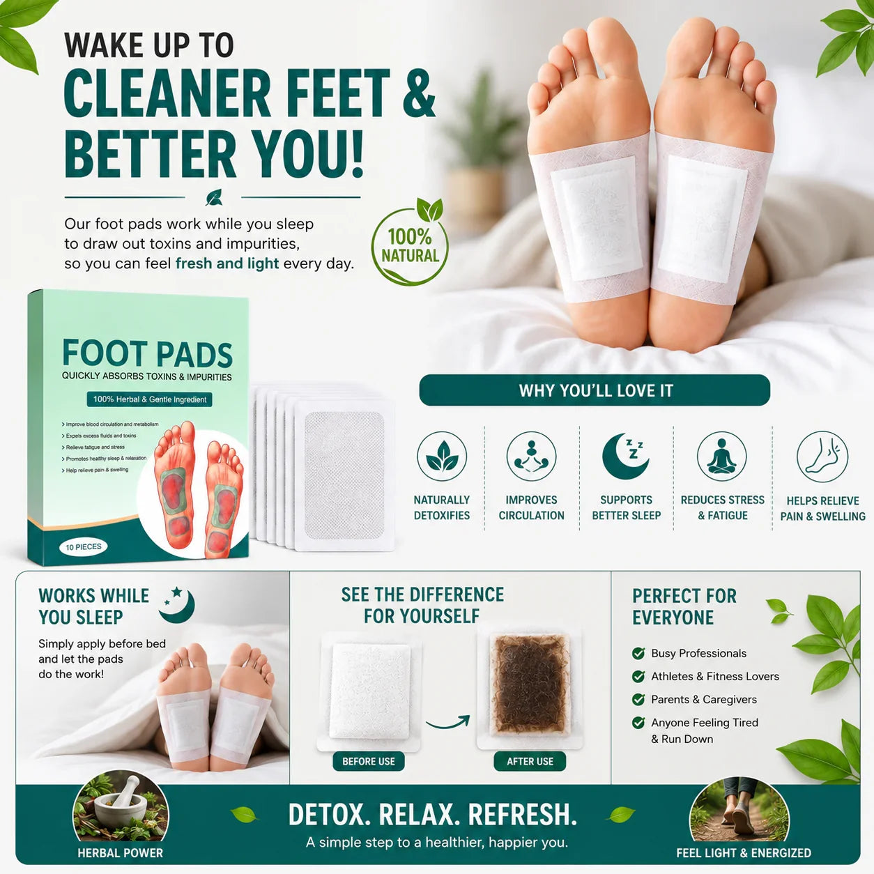 Ayurvedic POWER Balance Patches | Buy 1 Get 3 FREE